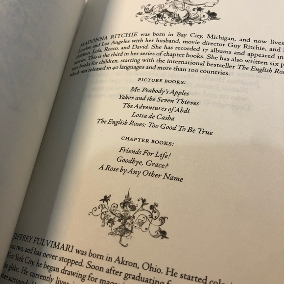 The English Roses Series Book 3 The New Girl by Madonna (2007, Hardcover) - Picture 9 of 10